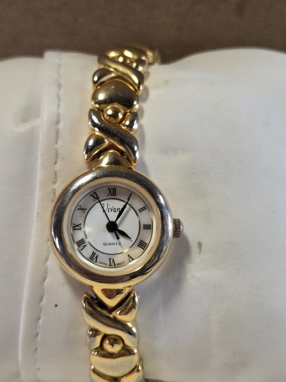 Vivanti Gold and Silver Two-Tone Women's Bracelet Watch By Accutime